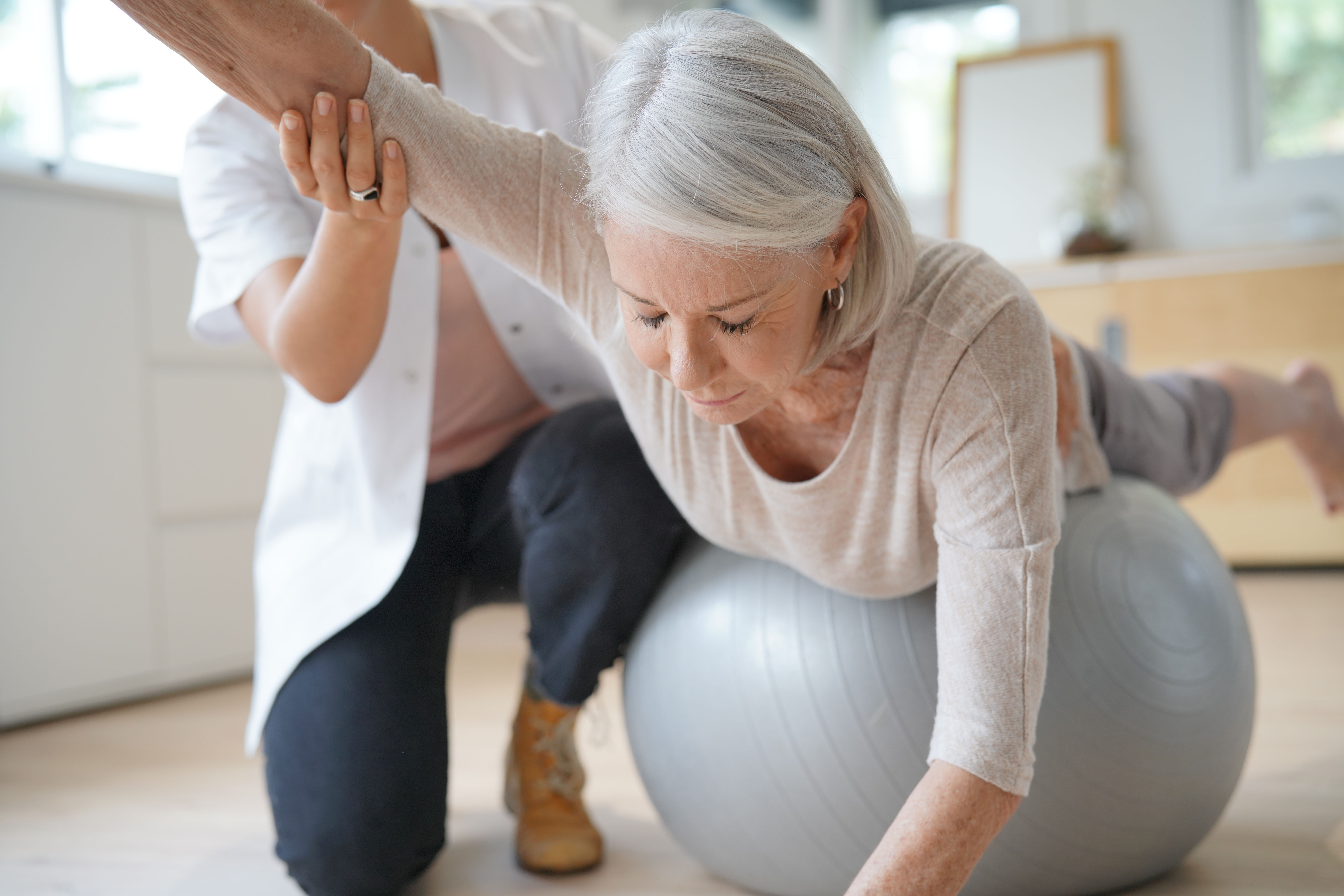 Senior Woman Exercising